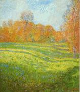 Claude Monet Meadow at Giverny Norge oil painting reproduction